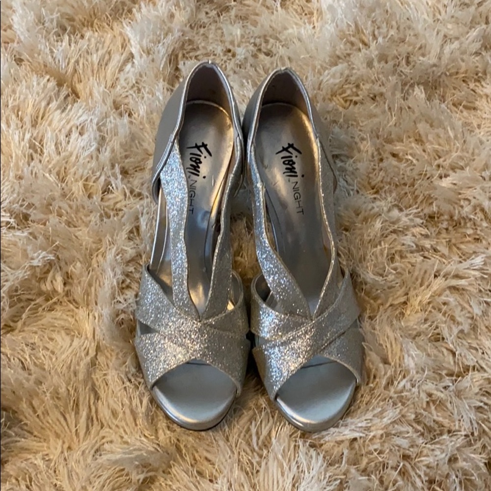 Silver heels